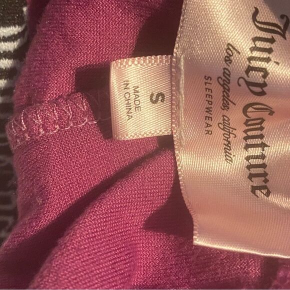 Retro Juicy Couture Velour Y2K Shorts Size Small Purple - Picture 5 of 5